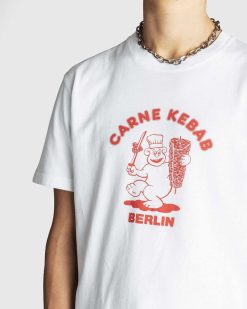 Carne Bollente Carne Doner Delices T-Shirt Blanc | T-Shirts