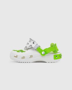 MCM Sabot Ceinture Blanc | Chaussures