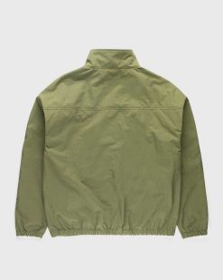 NTS Veste De Survetement En Nylon Brosse Vert | Vetements D'Exterieur