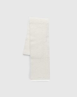 JACQUEMUS L'Echarpe Neve Blanc Casse | Accessoires D'Hiver