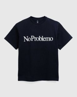 Aries No Problemo Ss Tee Noir | T-Shirts