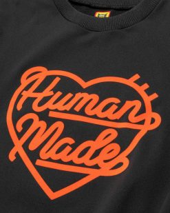 Human Made Sweat Col Rond Noir | Sueurs