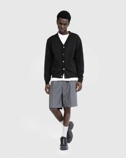 Highsnobiety HS05 Cardigan En Maille Poly Noir | Tricots