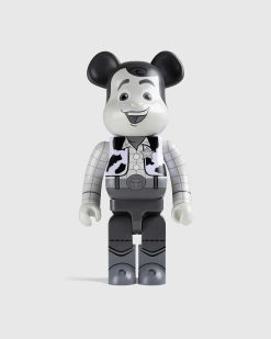 Medicom Be@Rbrick Woody (Version Noir & Blanc) 1000% Multi | Objets De Collection