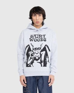 Saintwoods Sweat A Capuche Sw Gargoyle Gris Cendre | Sueurs