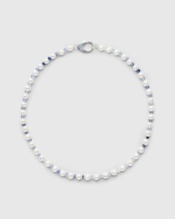 Hatton Labs Chaine De Perles De Cristal Degrade Argent/Blanc | Bijoux