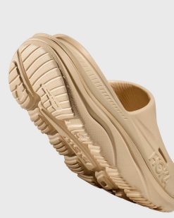 HOKA Ora Recovery Slide 3 Beige | Des Sandales