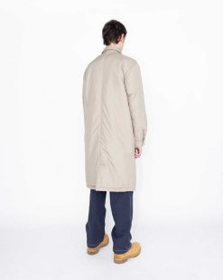 Highsnobiety HS05 Trench-Coat En Eco-Poly Isole Legerement Beige | Vetements D'Exterieur