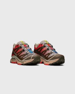 Salomon Xt-4 Og Wren/Vintage Kaki/Aurora Rouge | Baskets De Randonnee