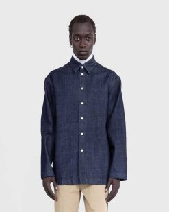 Jil Sander Aimant De Chemise En Denim Biologique | Chemises