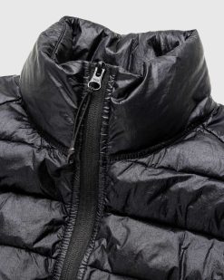 Stone Island Gilet En Duvet Veritable Noir | Vetements D'Exterieur