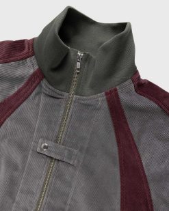 RANRA Veste De Survetement Blom Mousse/Bordeaux | Vetements D'Exterieur