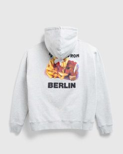 Carne Bollente Sweat A Capuche Berghain Days Gris | Sueurs