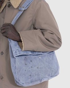 Our Legacy Sac A Bandouliere En Denim Lave Noir | Sacs