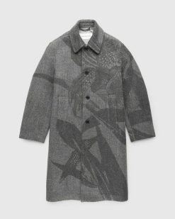 Dries van Noten Manteau Rankle Gris | Vetements D'Exterieur