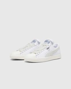 Puma Clyde Rhuigi Gris Immacule/Gris Calme/Blanc | Baskets