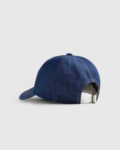 Acne Studios Casquette Baseball Denim Bleu Indigo | Chapeaux