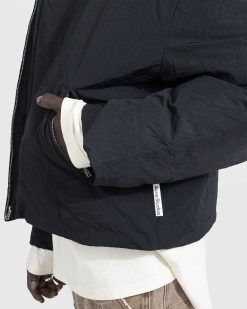 Acne Studios Veste En Nylon Noir | Vetements D'Exterieur