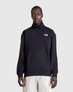 The North Face Essential Qz Crew Tnf Noir | Sueurs