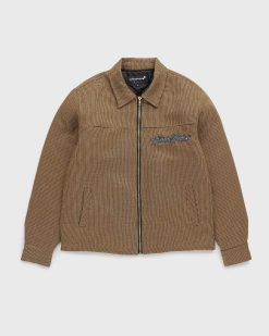 Noon Goons Veste Pied-De-Poule Banned Marron | Vetements D'Exterieur