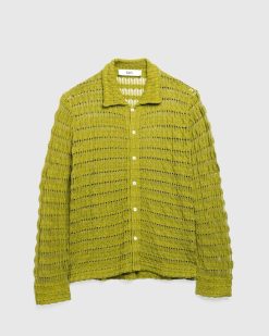 Séfr Chemise Yasu Tricot Foret | Chemises