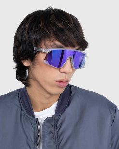 Oakley Bxtr Metal Mat Transparent/Prizm Violet | Des Lunettes De Soleil