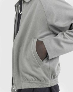 Meta Campania Collective Blouson Cachemire Alain Braque De Weimar Gris | Vetements D'Exterieur