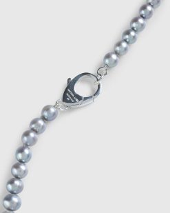 Hatton Labs Chaine De Perles Classique Blanche | Bijoux