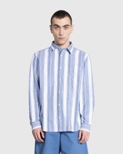 Carhartt WIP Chemise Kendricks A Manches Longues Bleu Hudson/Bleu Baie | Chemises