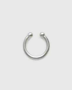 Jil Sander Bague Ouverte Argent | Bijoux