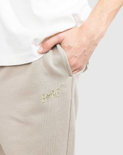 BAPE Pantalon De Survetement Fortement Delave Beige | Pantalon