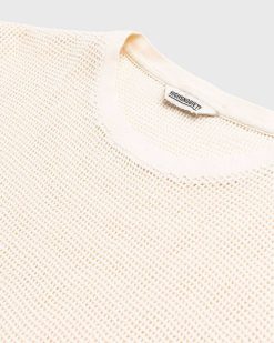 Highsnobiety T-Shirt Maille Coton Beige | T-Shirts