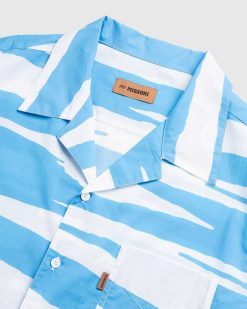 Missoni Chemise De Bowling A Manches Courtes Bleu/Noir/Blanc | Chemises