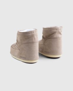 Moon Boot Bottines Icon Low Sans Lacets En Daim Sable | Bottes