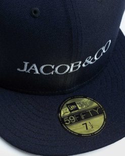 Jacob & Co. Casquette Logo Marine | Chapeaux