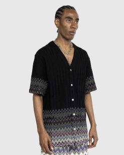 Missoni T-Shirt Tricote Noir | Chemises