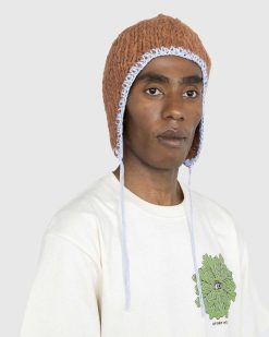 Acne Studios Chapeau Avec Oreillettes Brun Gingembre | Chapeaux