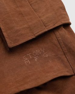 Story mfg. Pantalon Peace Bark Brown Slub | Pantalon