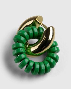 Éliou Boucle D'Oreille Verte Telly A85 | Bijoux