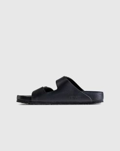 Birkenstock Arizona Cuir Exquis Noir | Des Sandales