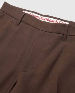 Stockholm Surfboard Club Pantalon Sune Marron | Pantalon