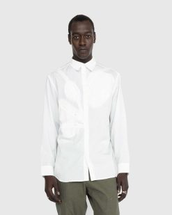 Post Archive Faction (PAF) 5.1 Chemise Centre Blanc | Chemises