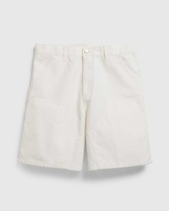 Carhartt WIP Double Genou Court Cire/Rince | Shorts