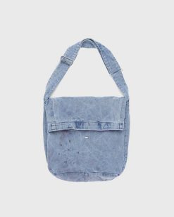 Our Legacy Sac A Bandouliere En Denim Lave Noir | Sacs