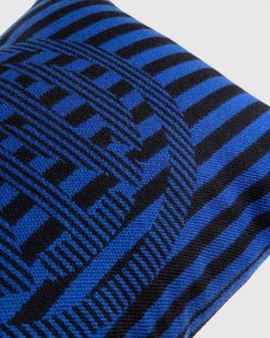 Inter Coussin Noir/Bleu | Maison