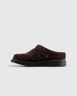 Dr. Martens Isham Daim Desert Oasis Marron Fonce | Chaussures