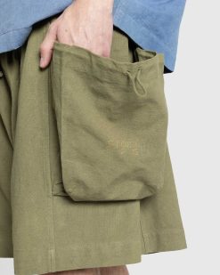 Story mfg. Short Salt Olive Flamme | Shorts