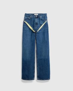 Y/Project Evergreen Jean Decoupe Evergreen Vintage Bleu | Pantalon