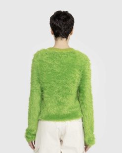 Acne Studios Pull Duveteux A Col En V | Tricots